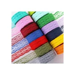 TOPZEA 30 rollos de cinta de encaje de 300 yardas cinta_2