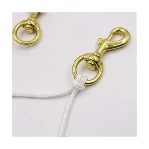 EKEV Clips para cuerda 4 unidades latón de bronce de_3