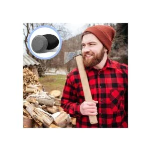 8 piezas de herramientas de piedra de afilar hacha con_6