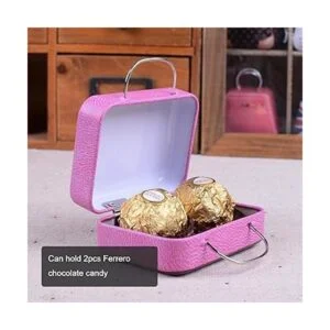 6 cajas de lata con tapas pequeñas cajas de dulces para_3