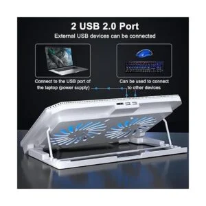 LIENS Almohadilla de refrigeración para laptop con altura_3