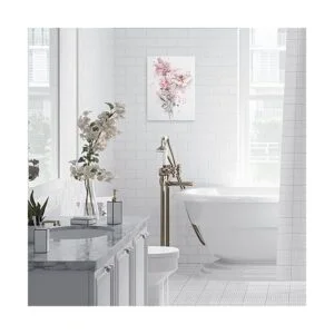 Arte de pared para decoración de baño cuadros de baño_3