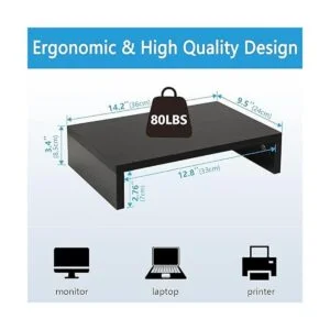 Soporte elevador de monitor de 14.2 pulgadas elevador de_3