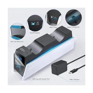 Estación de carga con controlador PS5 estación de carga_3