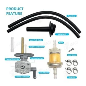 M MATI Juego de palanca de repuesto para Kawasaki Prairie_3