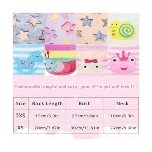 8 camisas cálidas para mascotas ropa para perro conejo_2
