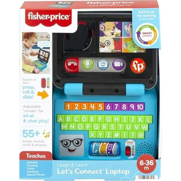 FisherPrice Laugh Learn Lets Connect Portátil de_6
