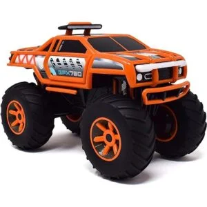 Monster Truck Vehículo motorizado naranja con luces y_1
