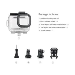 SOONSUN Carcasa protectora abierta lateral de esqueleto_7