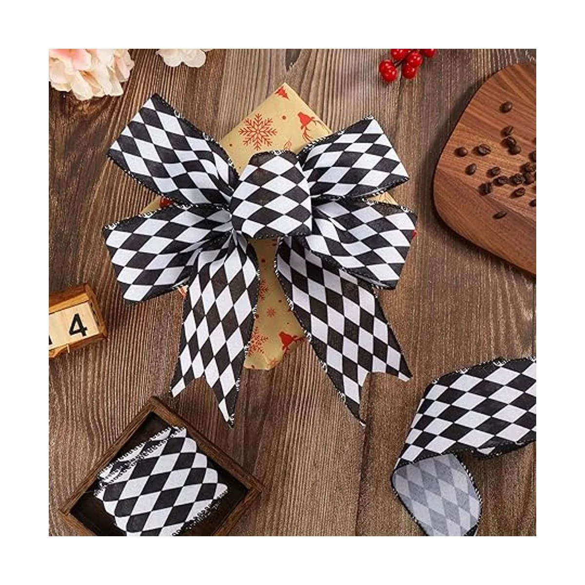 3 rollos de 2.5 pulgadas 30 yardas cinta de arlequín_7