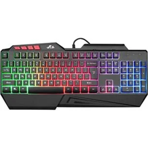 Rii Teclado RK202 RGB para juegos de múltiples colores_1