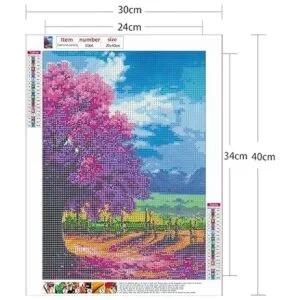 Muzagroo Art Paquete de 4 kits de pintura de diamantes 5D_5