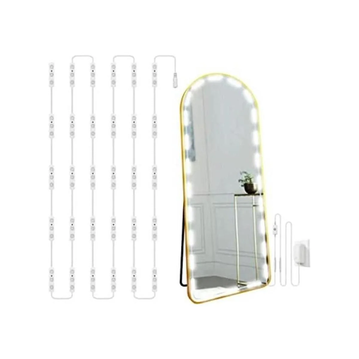 LPHUMEX Hollywood Glam Kit de luces LED de tocador_1