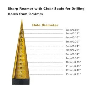 HOPLEX Juego de escariador de cuerpo RC de 0 a 0.551 in_4