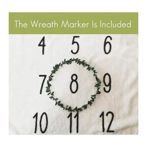 Yuzioey Manta mensual para bebé diseño de animales del_5