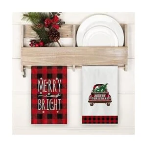 Artoid Mode Juego de 4 toallas de cocina y platos de_4