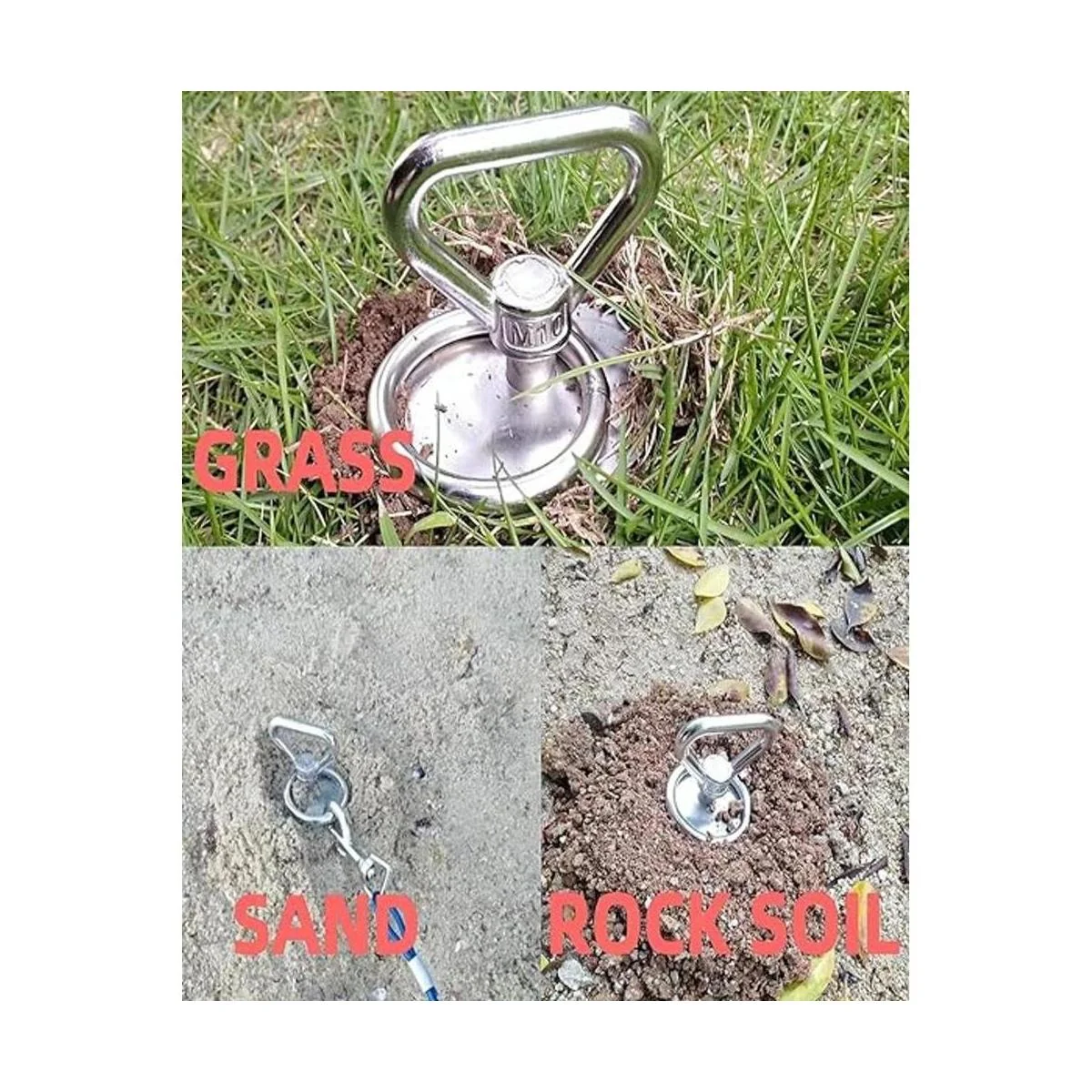 Cable de amarre y estaca para perros accesorios para_6