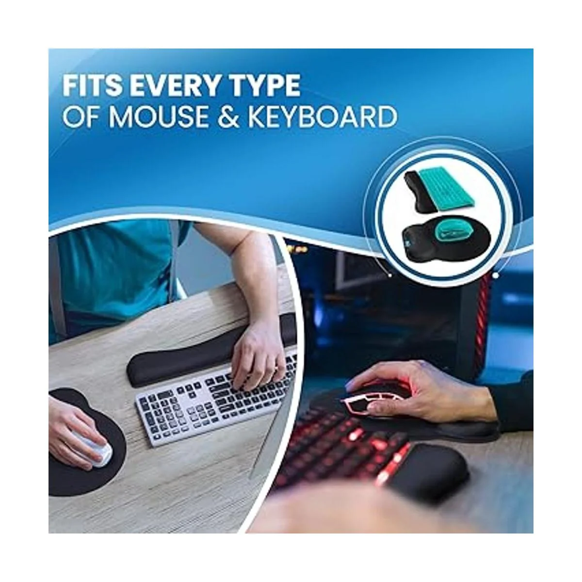 Everlasting Comfort Alfombrilla de mouse con soporte de_6