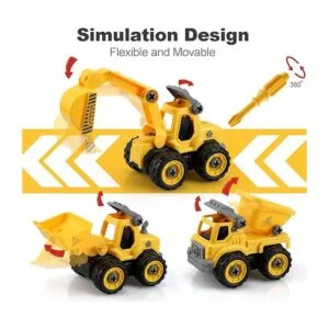 TOY Life Juguetes para quitar Vehículos de construcción_2