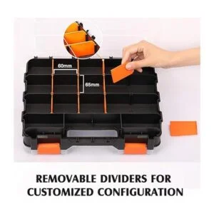 MIXPOWER Organizador de doble cara de 34 compartimentos_3