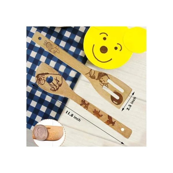 Juego de 5 cucharas de madera para utensilios de cocina_6
