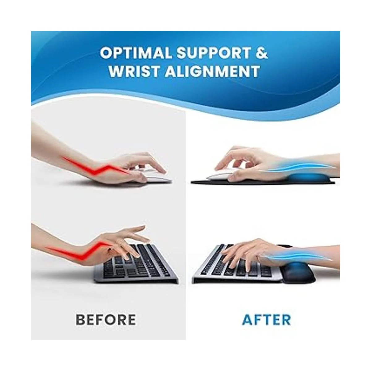 Everlasting Comfort Alfombrilla de mouse con soporte de_4