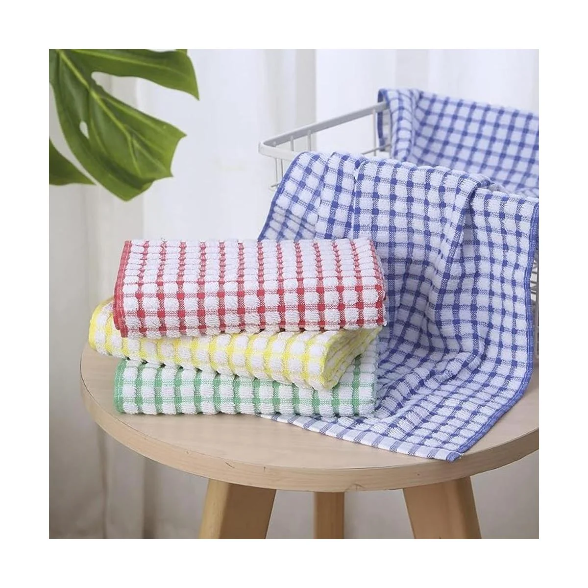 Oeleky Toallas de cocina de 15 x 26 pulgadas paquete de 8_2