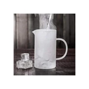 Vasos medidores de vidrio de 1 litro con tapa jarra_7