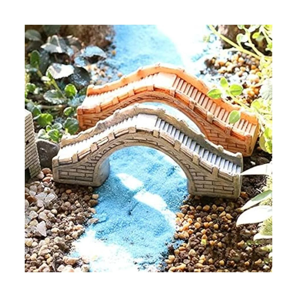 Juego de 3 piezas de madera de guijarros de roca en_3