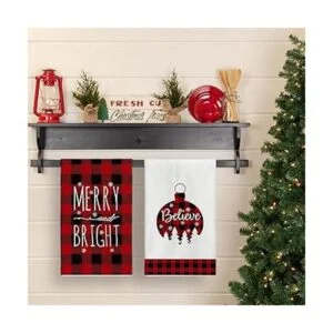 Artoid Mode Juego de 4 toallas de cocina y platos de_2