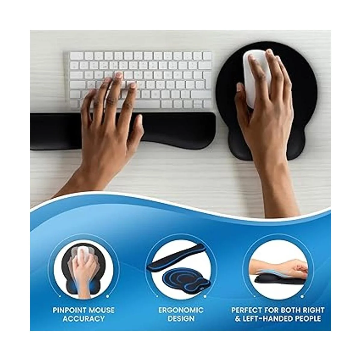 Everlasting Comfort Alfombrilla de mouse con soporte de_5