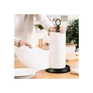 KASUNTO Toallero de papel con base pesada encimera de_6