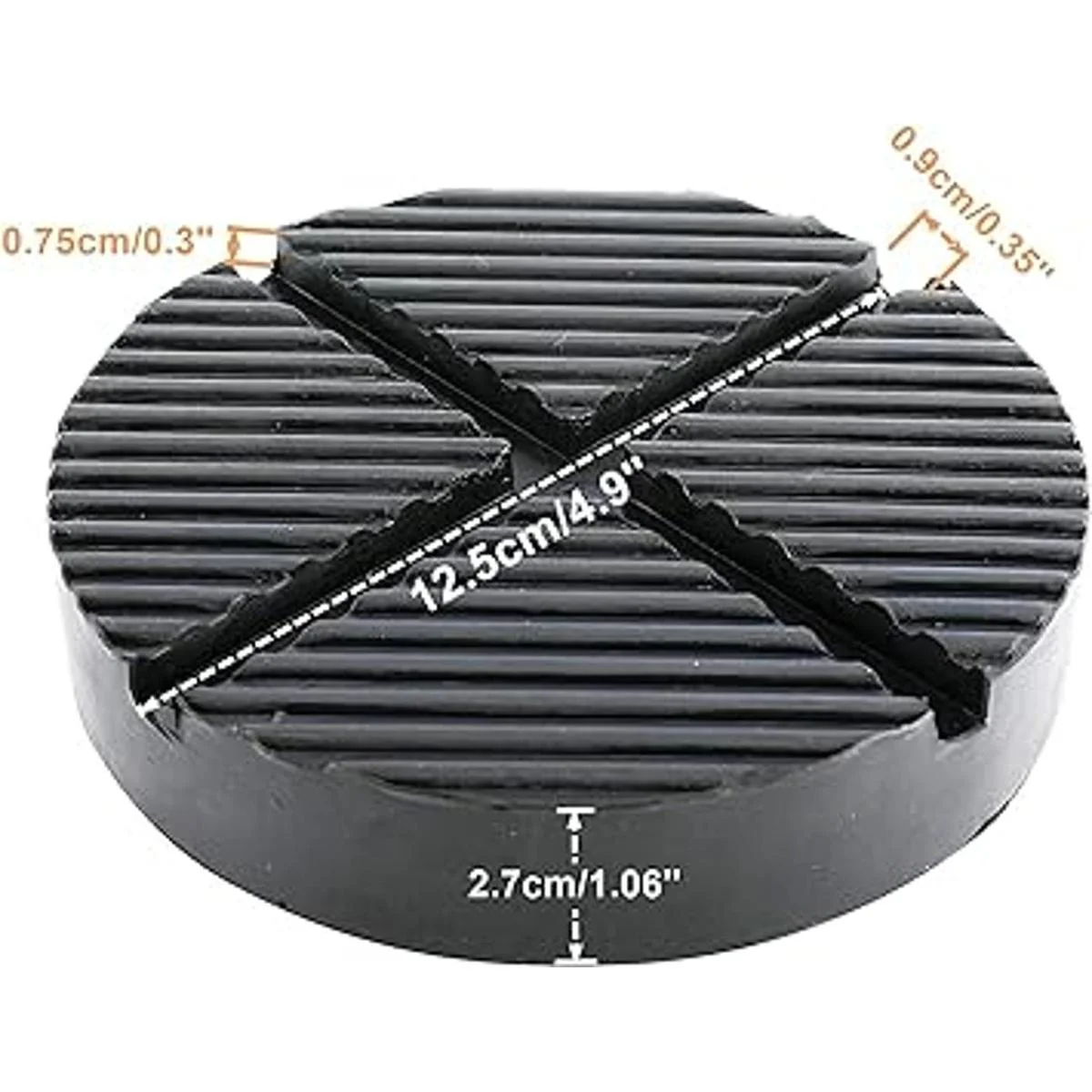 Toolly Almohadilla de goma universal para gato de suelo_2