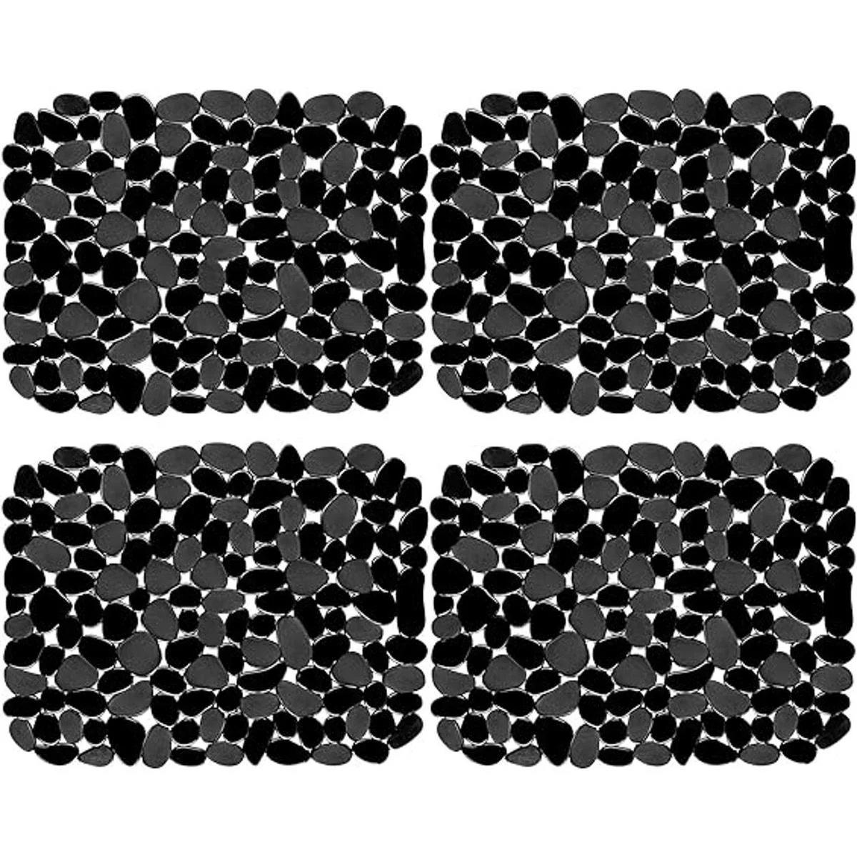 Coopay Juego de 4 alfombrillas para fregadero de cocina_1