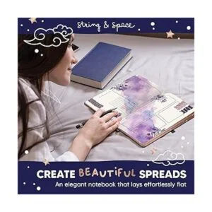 String Space Diario de puntos de viñeta Cuaderno de_3