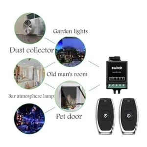 ZHOFONET Interruptor de control remoto de 12 V mini_7