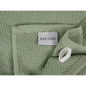 KAF Home Juego de 4 toallas de cocina de rizo de palomitas_4