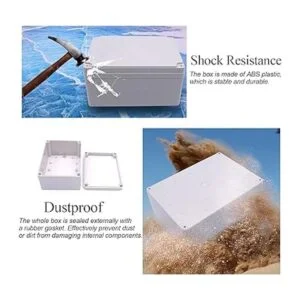 Twidec Caja de conexiones IP67 impermeable a prueba de_5