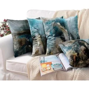 Emvency Juego de 4 fundas de almohada modernas_6