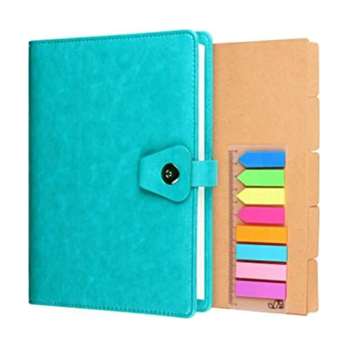 Cuaderno de carpeta A5 rellenable organizador de 6_1
