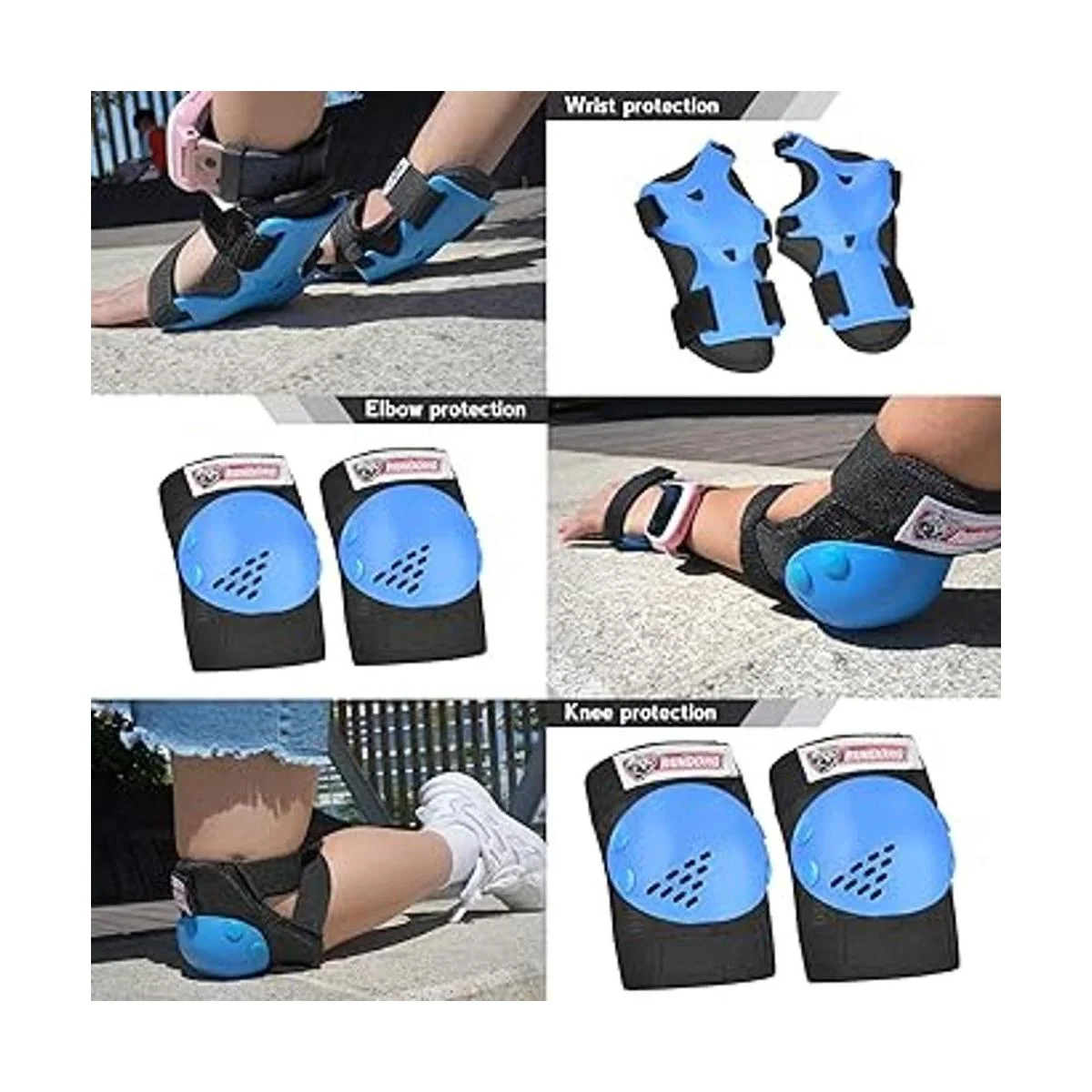 SOHOUR HOME Rodilleras para niñosjóvenes coderas_2