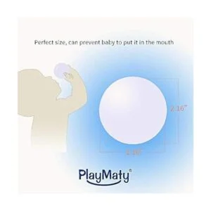 PlayMaty 100 bolas coloridas de plástico sin ftalatos y_6