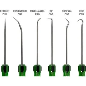 OEMTOOLS 26545 Juego de ganzúas y ganzúas con mango de_3