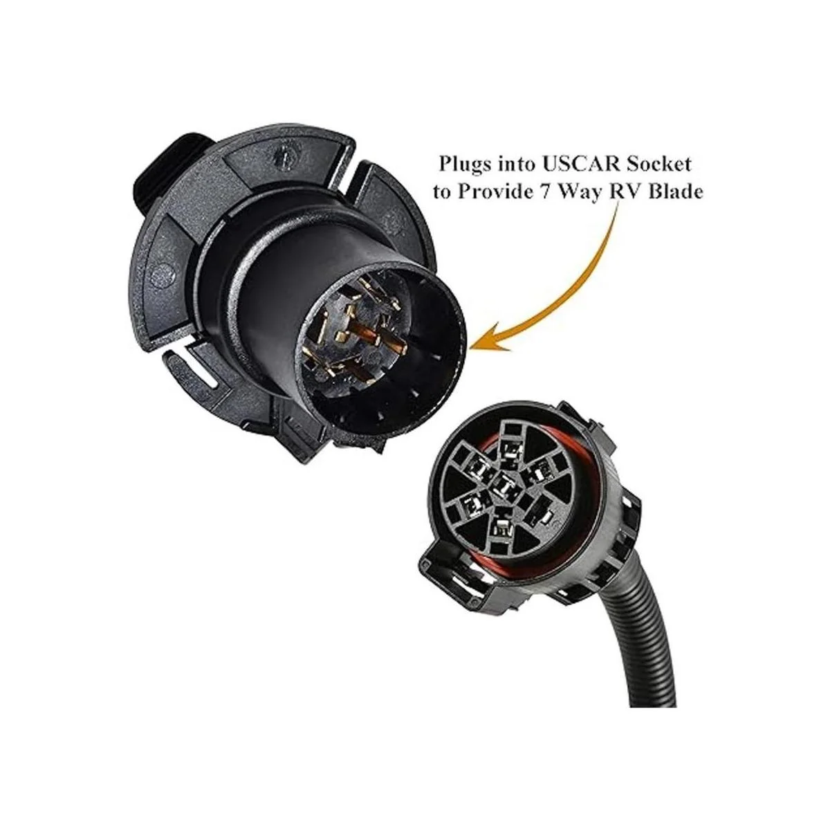 Oyviny USCAR a RV Adaptador de enchufe de remolque de 7_3