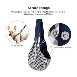 Cuby Transportador para perros y gatos bolsa reversible_3