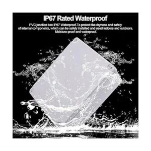 Twidec Caja de conexiones IP67 impermeable a prueba de_4