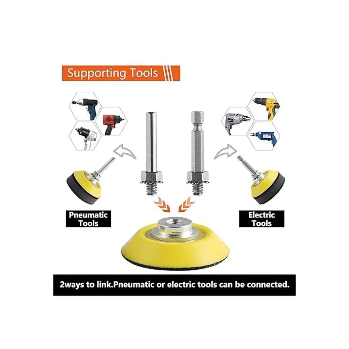 Tshya Juego de 240 discos de lijado de 2 pulgadas para_4