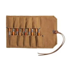 Bolsa de herramientas de lona encerada resistente para_1