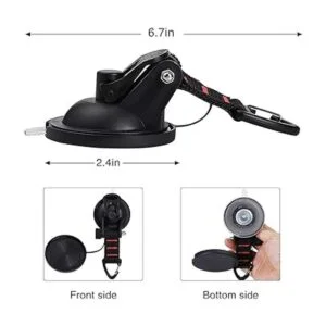 CONBOLA 2 Ventosas de alta resistencia con ganchos para_2