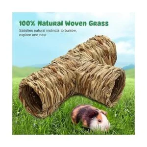 BWOGUE Túnel de hierba de hámster juguete Natures_4